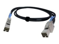 QNAP CAB-SAS05M-8644 - Extern SAS-kabel - SAS 12Gbit/s - 36 pin 4x Mini SAS HD (SFF-8644) (hane) till 36 pin 4x Mini SAS HD (SFF-8644) (hane) - 50 cm - svart - för QNAP QXP-1620S-B3616W CAB-SAS05M-8644