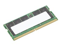 Lenovo ThinkPad - DDR5 - modul - 16 GB - SO DIMM 262-pin - 4800 MHz / PC4-38400 - ECC - Campus - grön - för ThinkPad P16 Gen 1 21D6, 21D7; ThinkStation P360 Ultra 30G1, 30G2 4X71K08909
