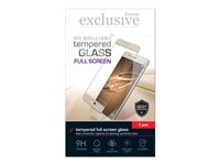 Insmat Full Screen Brilliant Glass - Skärmskydd för mobiltelefon - glas - ramfärg svart - för Apple iPhone XS Max 861-1026