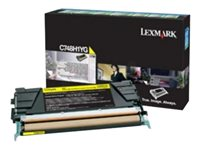 Lexmark - Gul - original - tonerkassett Lexmark Corporate - för Lexmark C748de, C748dte, C748e C748H3YG