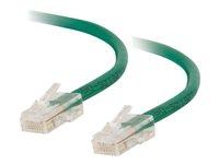 C2G Cat5e Non-Booted Unshielded (UTP) Network Patch Cable - Patch-kabel - RJ-45 (hane) till RJ-45 (hane) - 3 m - UTP - CAT 5e - tvinnad, enhetsstart - grön 83064