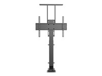 Multibrackets M Motorized TV Lift Large - Ställ - för LCD-display - svart - skärmstorlek: 37"-65" - monteringsgränssnitt: 600 x 600 mm - golvstående 7350073735969