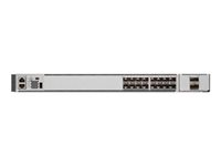 Cisco Catalyst 9500 - Network Essentials - switch - L3 - Administrerad - 16 x 10 Gigabit Ethernet + 2 x 10 Gigabit SFP+ - rackmonterbar C9500-16X-E
