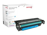 Xerox - Cyan - kompatibel - tonerkassett (alternativ för: HP CE251A) - för HP Color LaserJet CM3530 MFP, CM3530fs MFP, CP3525, CP3525dn, CP3525n, CP3525x 106R01584