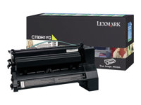 Lexmark - Lång livslängd - gul - original - tonerkassett LCCP, LRP - för Lexmark C780dn, C780dtn, C780n, C782dn, C782dtn, C782n, X782e C780H1YG