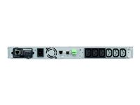 HPE R1500 G5 - UPS (kan monteras i rack) - AC 220/230/240 V - 1100 Watt - 1550 VA - 1-fas - RS-232, USB - utgångskontakter: 5 - 1U - Internationellt Q1L90A