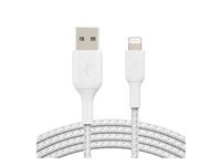 Belkin BOOST CHARGE - Lightning-kabel - Lightning hane till USB hane - 1 m - vit CAA002BT1MWH