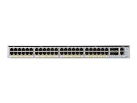 Cisco Catalyst 4948E-F - Switch - L3 - Administrerad - 48 x 10/100/1000 + 4 x 10 Gigabit SFP+ - bakre till främre luftflödet - rackmonterbar WS-C4948E-F-S