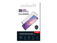 Insmat Full Screen Glass Exclusive - Skärmskydd för mobiltelefon - 3D - glas - ramfärg svart - för Samsung Galaxy S21 Ultra 5G 861-1241