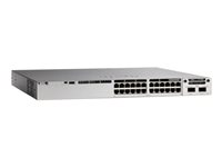 Cisco Catalyst 9300 - Network Advantage - switch - L3 - Administrerad - 24 x 10/100/1000 - rackmonterbar C9300-24T-A