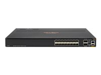 HPE Aruba CX 8360-16Y2C V2 - Switch - L3 - Administrerad - 16 x 1/10/25 Gigabit Ethernet SFP / SFP+ / SFP28 + 2 x 40/100 Gigabit QSFP+ / QSFP28 - främre till bakre luftflöde - rackmonterbar - AC JL702C#ABB