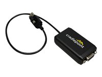 Cradlepoint - USB / seriell kabel - USB (hane) skruvbar till RS-232 (hona) skruvbar - 40 cm - tumskruvar - för S700 Series S700-C4D, S750-C4D 170873-000