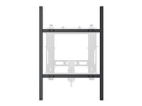 Multibrackets M - Monteringskomponent (förlängningsfästen) - för platt panel - utökningskit push HD - svart - skärmstorlek: 50"-95" - monteringsgränssnitt: 900 x 600 mm - väggmonterbar 7350073731756