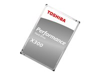 Toshiba X300 Performance - Hårddisk - 10 TB - inbyggd - 3.5" - SATA 6Gb/s - 7200 rpm - buffert: 256 MB HDWR11AUZSVA