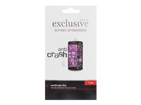Insmat Exclusive AntiCrash - Skärmskydd för mobiltelefon - film - transparent - för Nokia G50 861-1312
