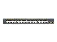 Cisco Catalyst 2960X-48LPD-L - Switch - Administrerad - 48 x 10/100/1000 (PoE+) + 2 x SFP+ - skrivbordsmodell, rackmonterbar - PoE+ (370 W) WS-C2960X-48LPD-L