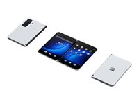 Microsoft Surface Duo 2 - 5G pekskärmsmobil - dual-SIM - RAM 8 GB / Internal Memory 256 GB - OLED-skärm - 8.3" 2688 x 1892 pixlar (90 Hz) - 3 st. bakre kameror 12 MP, 12 MP, 16 MP - front camera 12 MP - Telekom - Glaciär 9C8-00020