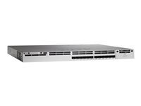 Cisco Catalyst 3850-16XS-S - Switch - L3 - Administrerad - 12 x 1 Gigabit / 10 Gigabit SFP+ + 4 x 10 Gigabit SFP+ (upplänk) - skrivbordsmodell, rackmonterbar WS-C3850-16XS-S