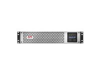 APC Smart-UPS Lithium Ion - UPS (kan monteras i rack) - linjeinteraktiv, 8x IEC C13, 1x IEC C19, SmartConnect+SmartSlot, AVR, LCD, med nätverkshanteringskort - AC 220/230/240 V - 2700 Watt - 3000 VA - RJ-45, USB, serial - utgångskontakter: 9 - 2U - svart med främre avfasning i silver SMTL3000RMI2UCNC