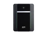 APC Back-UPS BX Series BX2200MI-GR - UPS - AC 230 V - 1200 Watt - 2200 VA - 9 Ah - utgångskontakter: 4 BX2200MI-GR