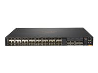 HPE Aruba 8325-48Y8C - Switch - L3 - Administrerad - 48 x 10/25 Gigabit SFP+ / SFP28 + 8 x 40/100 Gigabit QSFP+ / QSFP28 - främre till bakre luftflöde - rackmonterbar - TAA-kompatibel JL624A#ABB
