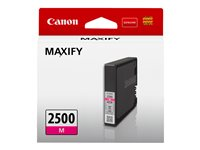 Canon PGI-2500M - 9.6 ml - magenta - original - bläcktank - för MAXIFY iB4050, iB4150, MB5050, MB5150, MB5155, MB5350, MB5450, MB5455 9302B001