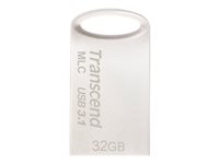 Transcend JetFlash 720 - USB flash-enhet - 32 GB - USB 3.1 - silver TS32GJF720S