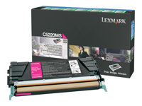Lexmark - Magenta - original - tonerkassett LCCP, LRP - för Lexmark C522, C524, C530, C532, C534 C5220MS