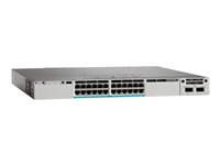 Cisco Catalyst 3850-24XU-S - Switch - L3 - Administrerad - 24 x 10/100/1000 (UPOE) - skrivbordsmodell, rackmonterbar - UPOE (580 W) WS-C3850-24XU-S