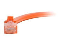 C2G Cat5e Booted Unshielded (UTP) Network Patch Cable - Patch-kabel - RJ-45 (hane) till RJ-45 (hane) - 3 m - UTP - CAT 5e - formpressad, hakfri, tvinnad - orange 83606