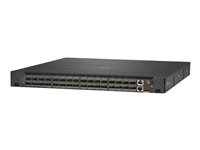 HPE Aruba 8325-32C - Switch - L3 - Administrerad - 32 x 100 Gigabit QSFP28 / 40 Gigabit QSFP+ - främre till bakre luftflöde - rackmonterbar - TAA-kompatibel JL626A#ABB