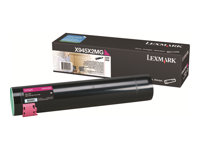 Lexmark - Lång livslängd - magenta - original - tonerkassett LCCP - för Lexmark X940e, X940e Page Plus Solution, X945e, X945e Page Plus Solution X945X2MG