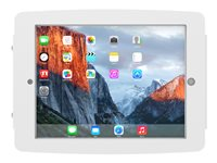 Compulocks iPad Pro 11" (1-4th Gen) Space Enclosure Wall Mount - Hölje - för surfplatta - låsbar - höggradig aluminium - vit - skärmstorlek: 11" - monteringsgränssnitt: 100 x 100 mm - väggmonterbar - för Apple 11-inch iPad Pro (1:a generation, 2a generation, 3:e generationen, 4:e generation) 211SENW