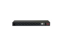 APC Metered Rack PDU AP7821B - Kraftdistributionsenhet (kan monteras i rack) - AC 100-240 V - Ethernet 10/100 - ingång: IEC 60320 C20 - utgångskontakter: 8 (power IEC 60320 C13) - 1U - 2.5 m sladd - för P/N: SMTL1000RMI2UC, SMX1000C, SMX1500RM2UC, SMX1500RM2UCNC, SMX750C, SMX750CNC AP7821B