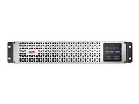 APC Smart-UPS Li-Ion 1000VA Short Depth with SmartConnect - UPS (kan monteras i rack) - AC 220/230/240 V - 800 Watt - 1000 VA - RS-232, USB - utgångskontakter: 6 - 2U - svart - för P/N: AR106V, AR4018SPX432, AR4024SP, AR4024SPX429, AR4024SPX431, AR4024SPX432 SMTL1000RMI2UC