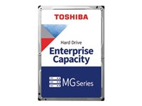 Toshiba MG09 Series MG09ACA18TA - Hårddisk - 18 TB - inbyggd - 3.5" - SATA 6Gb/s - 7200 rpm - buffert: 512 MB MG09ACA18TA