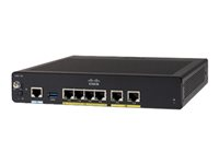 Cisco Integrated Services Router 927 - Router - WWAN 4-ports-switch - 1GbE - WAN-portar: 2 C927-4PLTEGB