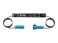 Eaton ePDU G3 In-Line Monitored - Strömövervakningsenhet (kan monteras i rack) - AC 230 V - 7 kW - Ethernet, RS-232 - utgångskontakter: 1 - 0U - svart EILB13