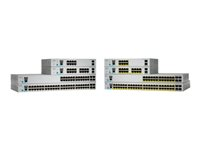 Cisco Catalyst 2960L-SM-24TQ - Switch - smart - 24 x 10/100/1000 + 4 x 10 Gigabit SFP+ (upplänk) - skrivbordsmodell, rackmonterbar WS-C2960L-SM-24TQ