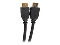 C2G 3ft (0.9m) Ultra High Speed HDMI® Cable with Ethernet - 8K 60Hz - Ultra High Speed - HDMI-kabel med Ethernet - HDMI hane till HDMI hane - 90 cm - svart - 8K60 Hz (7680 x 4320) stöd C2G10410