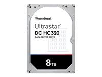 WD Ultrastar DC HC310 HUS728T8TAL5201 - Hårddisk - krypterat - 8 TB - inbyggd - 3.5" - SAS 12Gb/s - 7200 rpm - buffert: 256 MB - TCG Encryption 0B36406