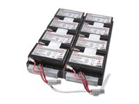 APC Replacement Battery Cartridge #26 - UPS-batteri - Bly-syra - svart - för P/N: SU2200XLTX153, SU24R2XLBP, SU24RMXLBP2U-3XW, SU24RMXLBP2U-5XW, SU24RMXLBP2U-TRADE RBC26