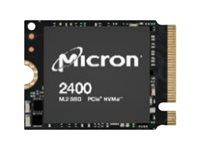 Micron 2400 - SSD - 512 GB - inbyggd - M.2 2230 - PCIe 4.0 (NVMe) MTFDKBK512QFM-1BD1AABYYR