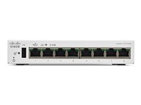 Cisco Catalyst 1200-8T-D - Switch - gigabit ethernet - L3 - smart - 8 x 10/100/1000 - skrivbordsmodell - PoE (67 W) C1200-8T-D