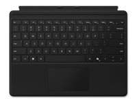 Microsoft Surface Pro Keyboard - tangentbord - med pekdyna, accelerometer - QWERTY - Nordisk - svart Inmatningsenhet EP2-00402