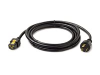 APC - Strömkabel - IEC 60320 C19 till NEMA L6-20 (hane) - 20 A - 3 m - svart - Japan - för P/N: SMT3000I-AR, SMT3000R2I-AR, SRT10KXLTW, SRT3000XLTW, SRT6KXLTW, SRT8KXLJ AP8753J