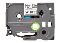 Brother TZe-251 - Standardlim - svart på vitt - Rulle ( 2,4 cm x 8 m) 1 kassett(er) bandlaminat - för P-Touch PT-2730, 3600, 9700, D600, D800, E500, E550, E800, H500, P700, P750, P900, P950 TZE251