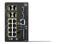 Cisco Catalyst IE3100 Rugged Series - Network Essentials - switch - Administrerad - 8 x 10/100/1000 + 4 x gigabit SFP (upplänk) - DIN-skenmonterbar IE-3100-8T4S-E