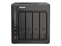 QNAP TS-453E - NAS-server - 4 fack - SATA 6Gb/s - RAID RAID 0, 1, 5, 6, 10, 50, JBOD, 60 - RAM 8 GB - 2.5 Gigabit Ethernet - iSCSI support TS-453E-8G
