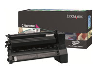 Lexmark - Lång livslängd - magenta - original - tonerkassett LCCP, LRP - för Lexmark C780dn, C780dtn, C780n, C782dn, C782dtn, C782n, X782e C780H1MG
